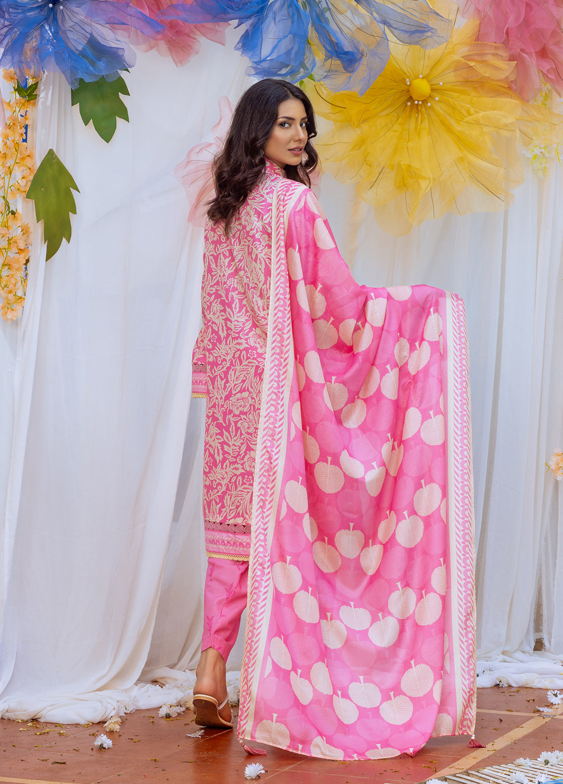 Salitex Printed Lawn Silk Suits Unstitched 3 Piece SUNS24ASI003UT - Summer Collection