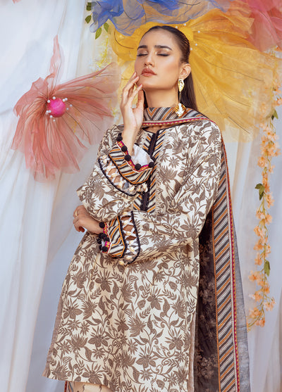 Salitex Printed Lawn Silk Suits Unstitched 3 Piece SUNS24ASI007UT - Summer Collection