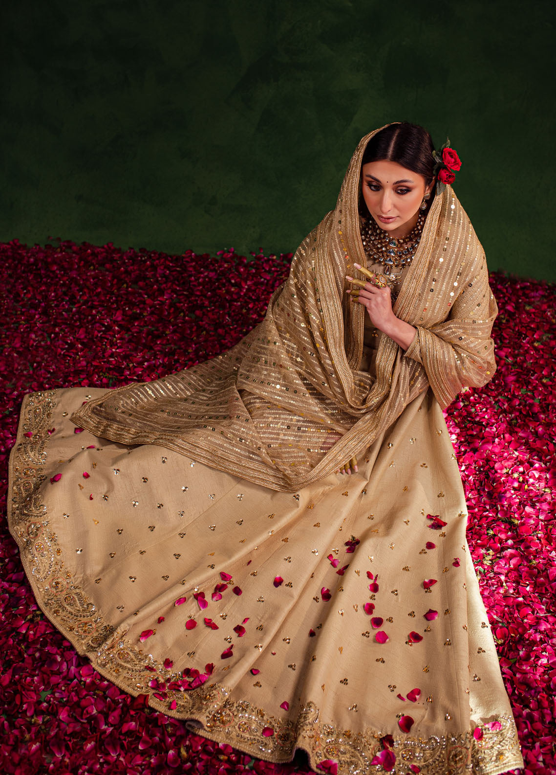 Maria Osama Khan Luxury Pret Silk 3 Piece Dress MOK23SSF Rekhta