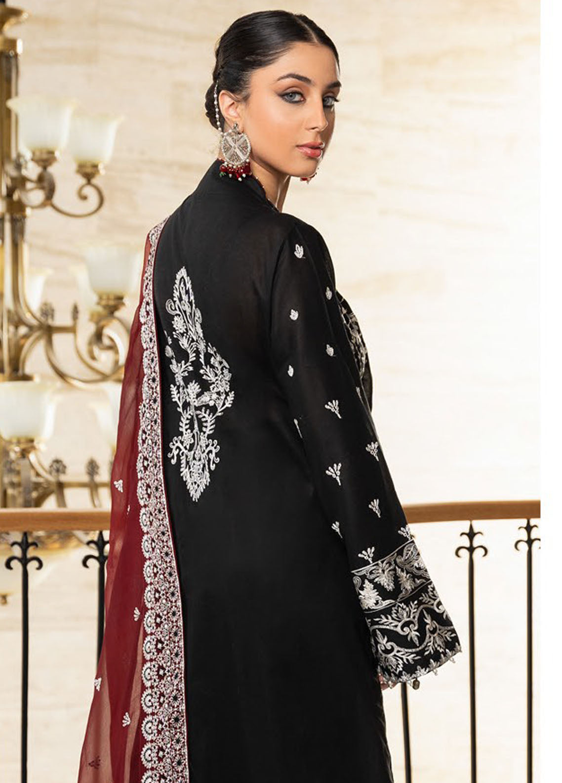 Samah By Aik Atelier Unstitched Lawn Collection 2024 Look-01