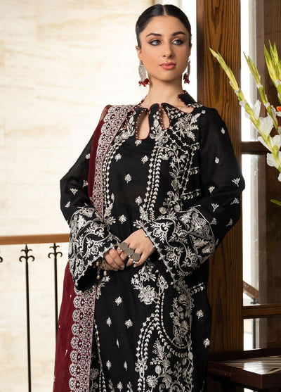 Samah By Aik Atelier Unstitched Lawn Collection 2024 Look-01