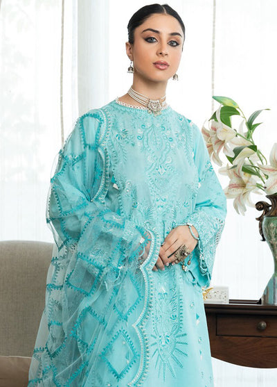 Samah By Aik Atelier Unstitched Lawn Collection 2024 Look-05