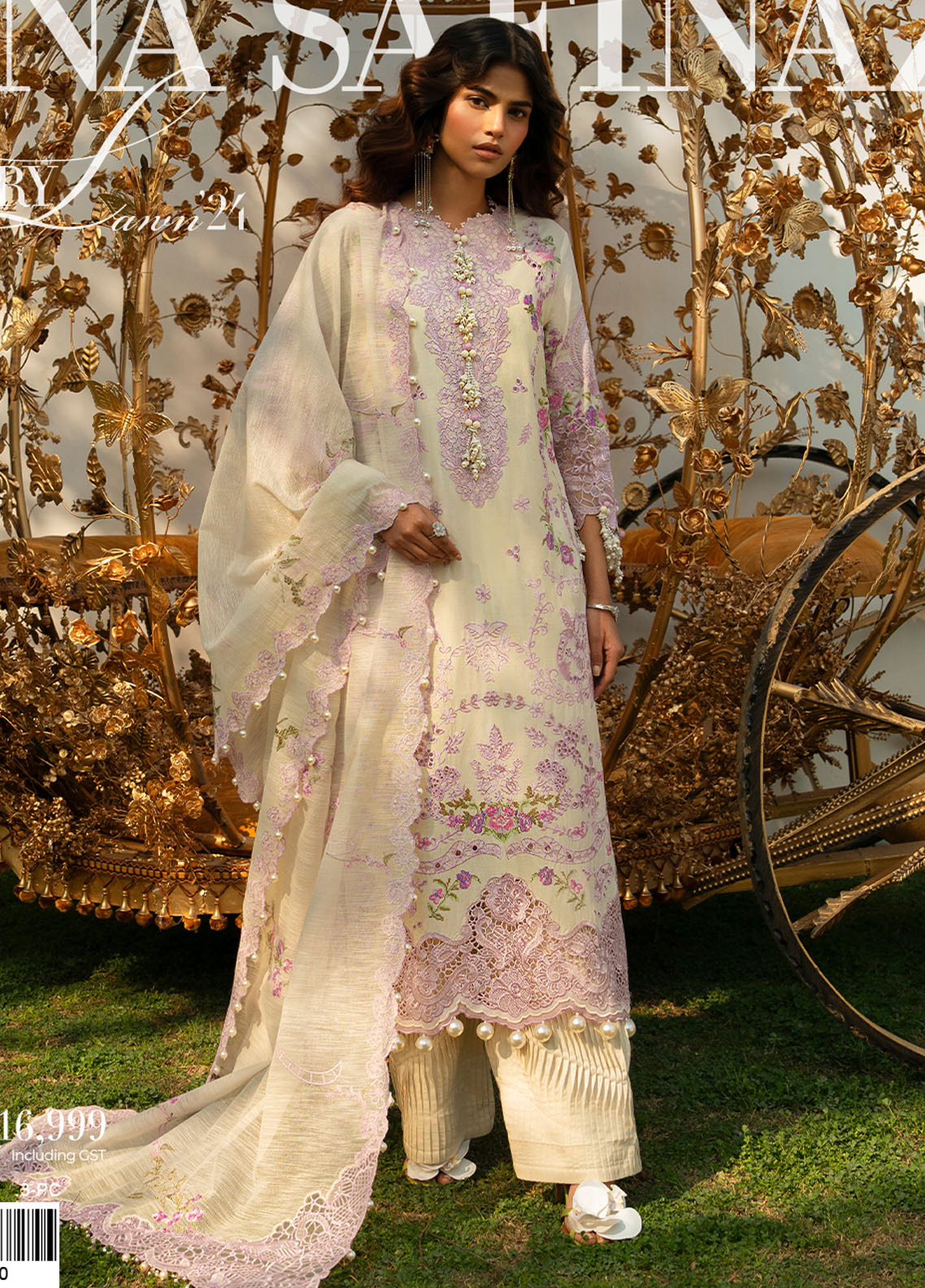 Sana Safinaz Unstitched Luxury Collection 2024 4B