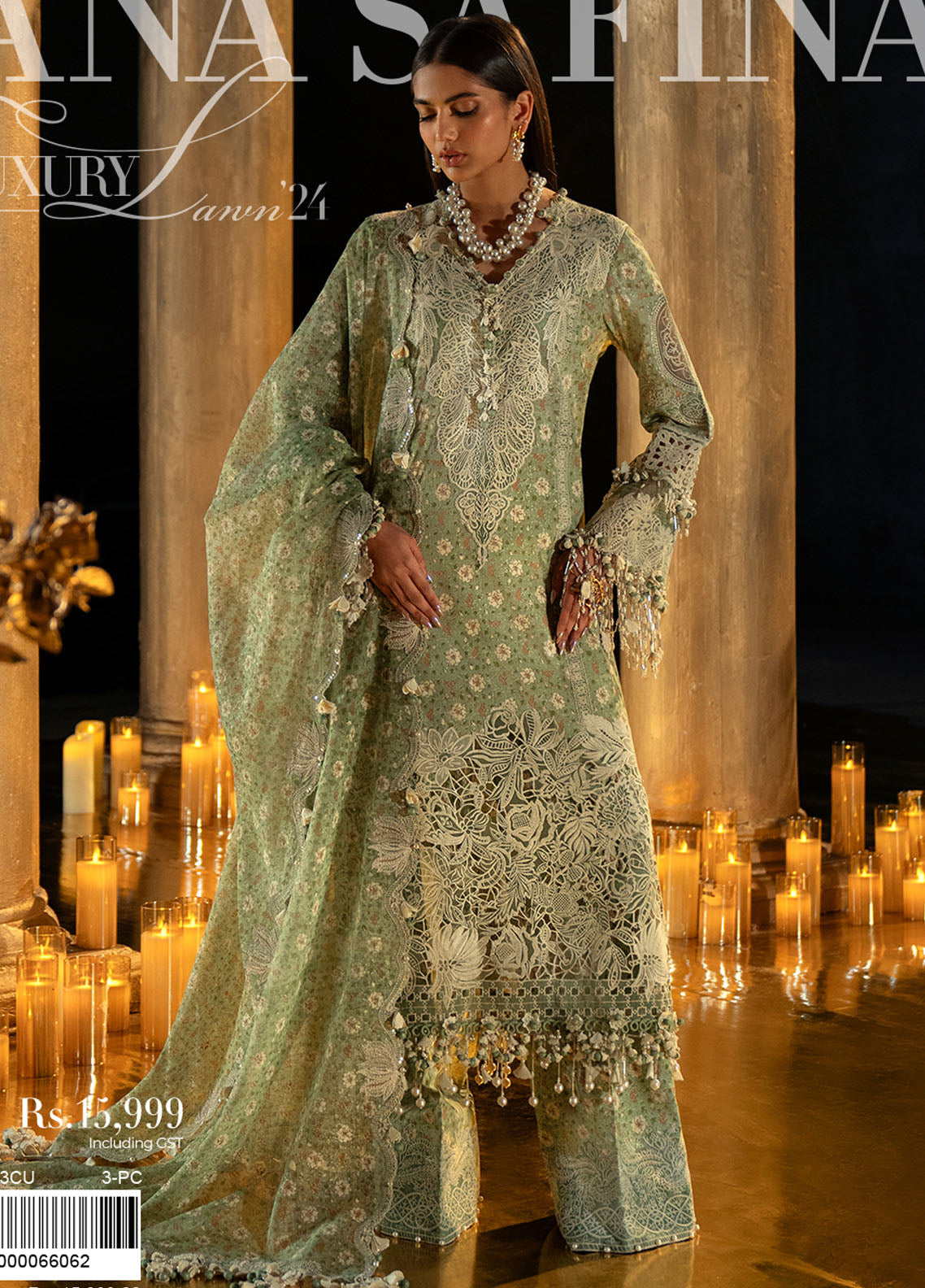 Sana Safinaz Unstitched Luxury Collection 2024 5B