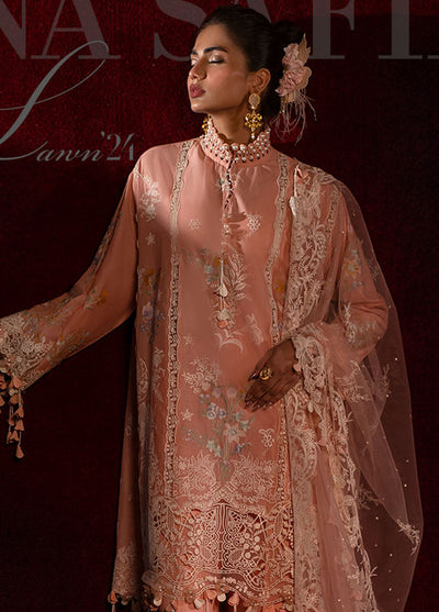 Sana Safinaz Unstitched Luxury Collection 2024 7A