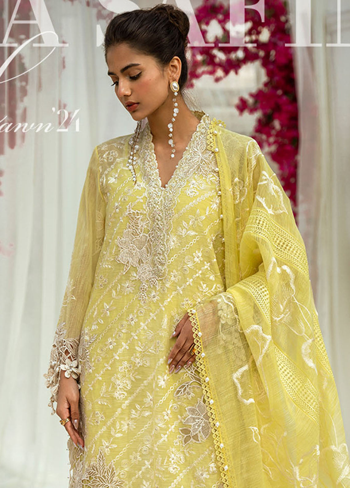 Sana Safinaz Unstitched Luxury Collection 2024 10A