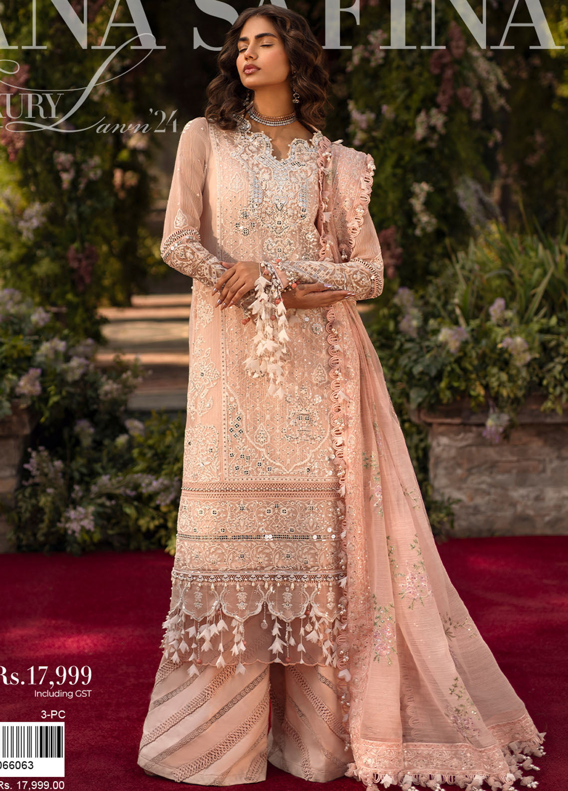 Sana Safinaz Unstitched Luxury Collection 2024 6A