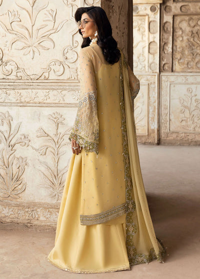 Sardinia Embroidered Chiffon Suits Unstitched 3 Piece SRD25CF D-1101 Haseena