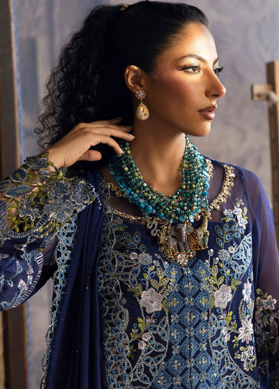 Sardinia Embroidered Chiffon Suits Unstitched 3 Piece SRD25CF D-1105 Maya