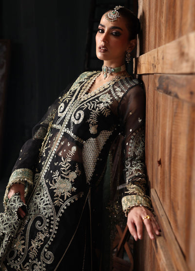 Sardinia Embroidered Organza Suits Unstitched 3 Piece D-1201 Lumen