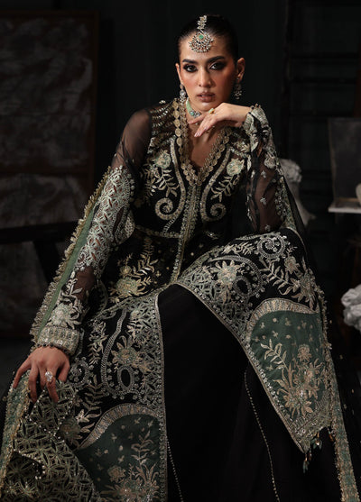 Sardinia Embroidered Organza Suits Unstitched 3 Piece D-1201 Lumen