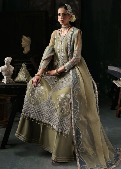 Sardinia Embroidered Organza Suits Unstitched 3 Piece D-1206 Inara