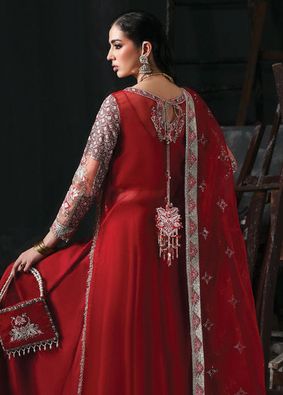 Sardinia Embroidered Organza Suits Unstitched 3 Piece D-1207 Zuri