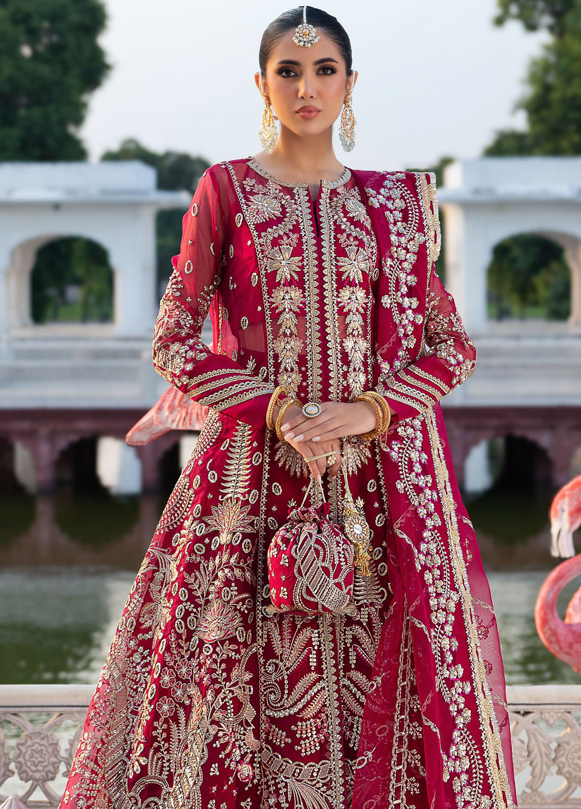 Sardinia Embroidered Suit Unstitched 3 Piece SRD24B 601 Mehrunnisa - Formal Collection