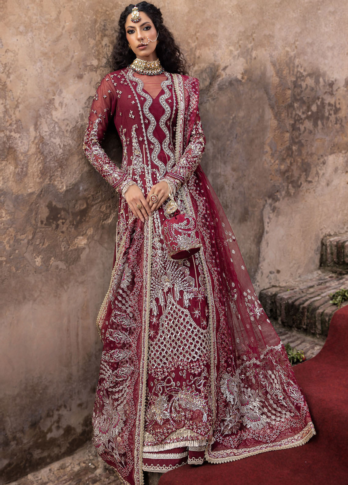 Sardinia Embroidered Suit Unstitched 3 Piece SRD24B 605 Aalam Zeb - Formal Collection