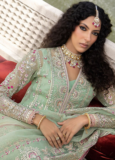 Sardinia Embroidered Suit Unstitched 3 Piece SRD24B 606 Bahar Bano - Formal Collection