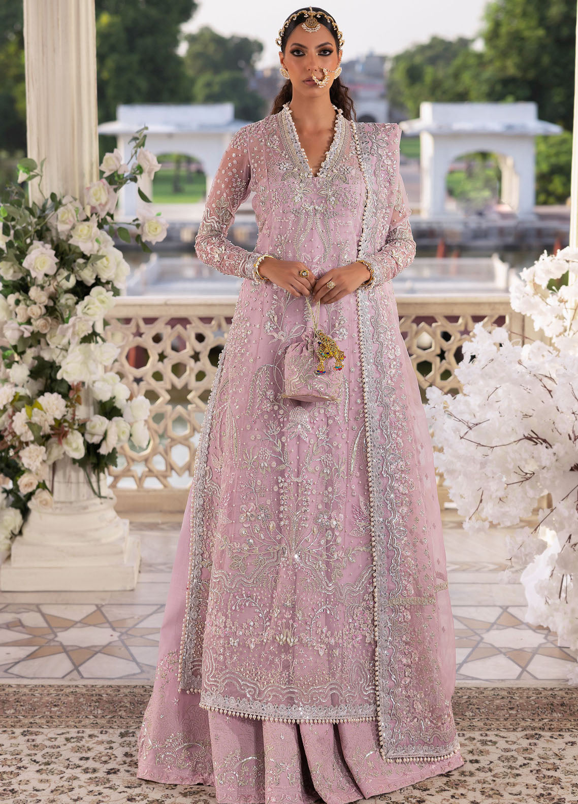 Sardinia Embroidered Suit Unstitched 3 Piece SRD24B 607 Jahaan Ara - Formal Collection