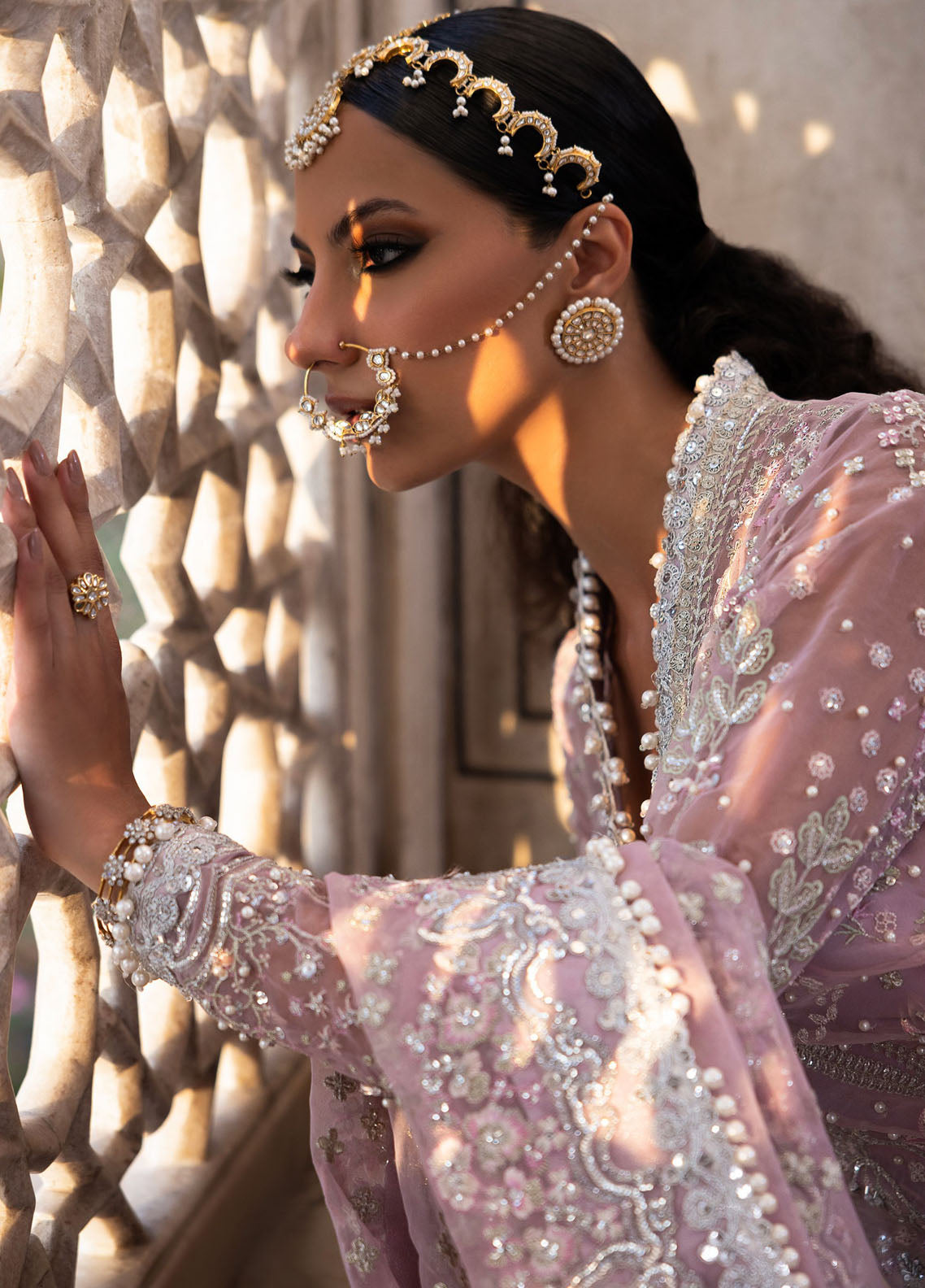 Sardinia Embroidered Suit Unstitched 3 Piece SRD24B 607 Jahaan Ara - Formal Collection