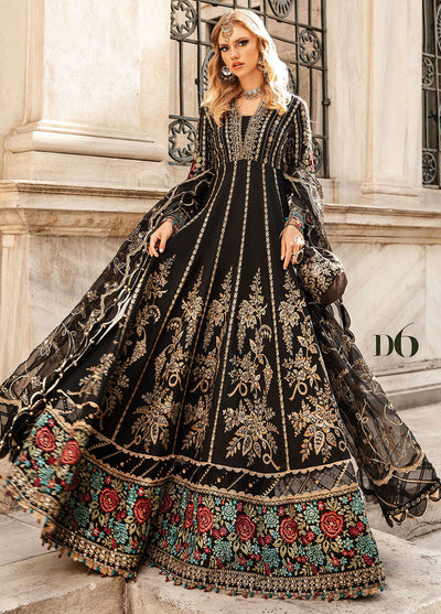 Sateen By Maria B Embroidered Suit Unstitched 3 Piece MB24S D-06 - Formal Collection