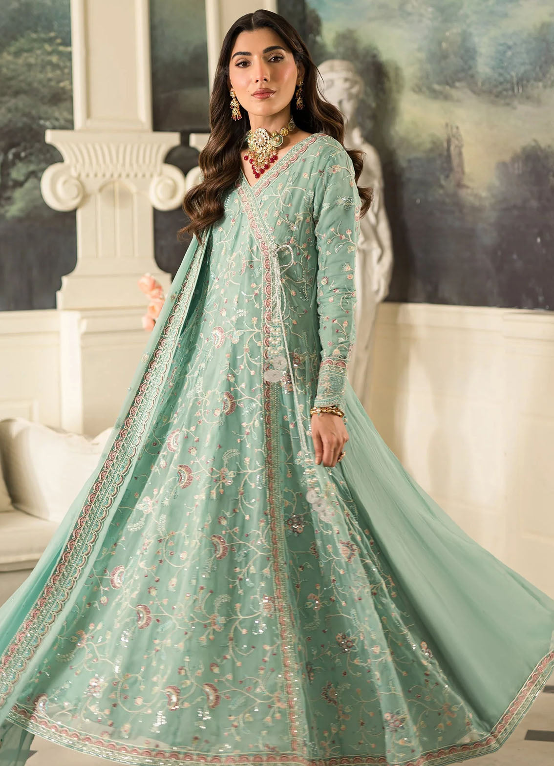 Sauve by Emaan Adeel Unstitched Formal Collection 2024 Azlin