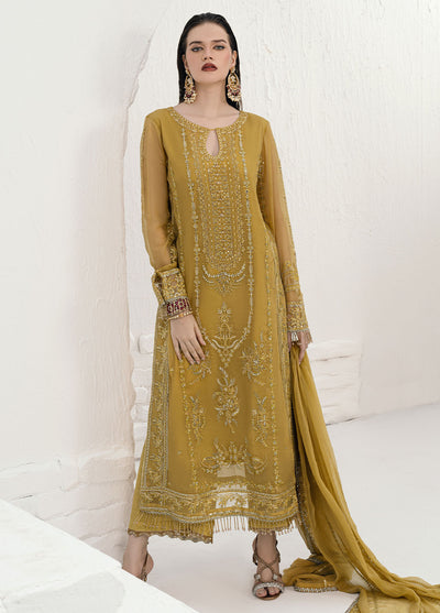 Savoir by Sahane Unstitched Luxury Formals Collection 2024 CT-140005 Girasol