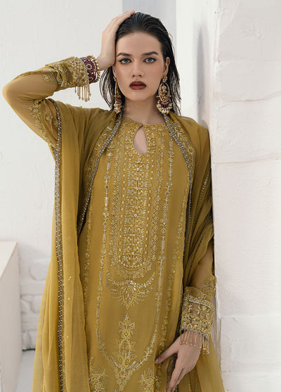 Savoir by Sahane Unstitched Luxury Formals Collection 2024 CT-140005 Girasol