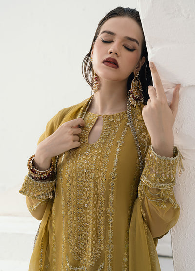 Savoir by Sahane Unstitched Luxury Formals Collection 2024 CT-140005 Girasol