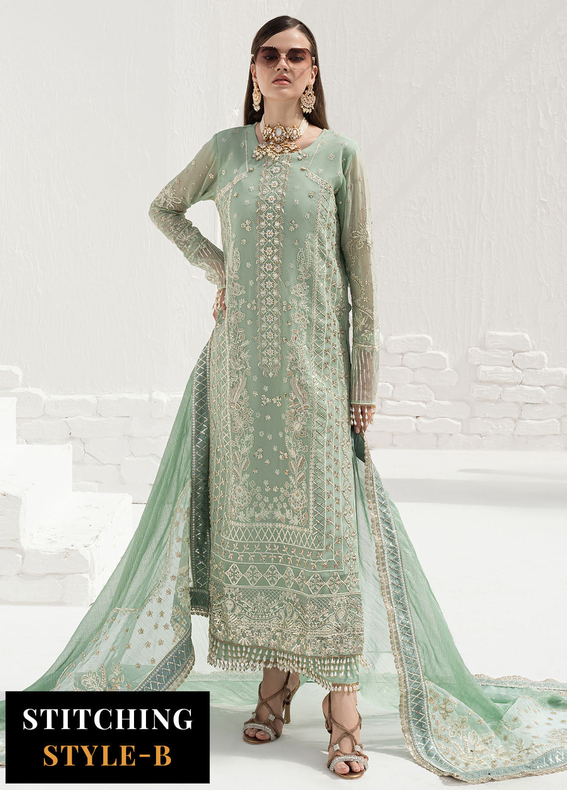 Savoir by Sahane Unstitched Luxury Formals Collection 2024 CT-140008 Elise