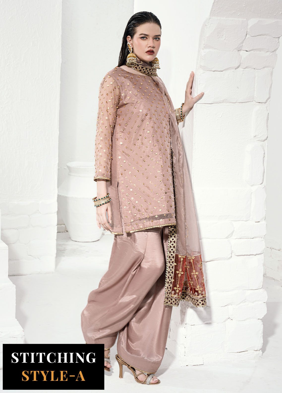 Savoir by Sahane Unstitched Luxury Formals Collection 2024 CT-140001 Lirio