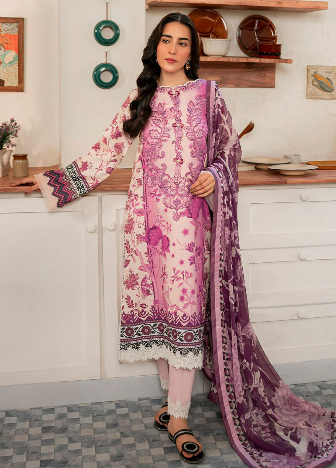 Selene By Roheenaz Unstitched Fall Collection 2024 RNP-03B Nyra