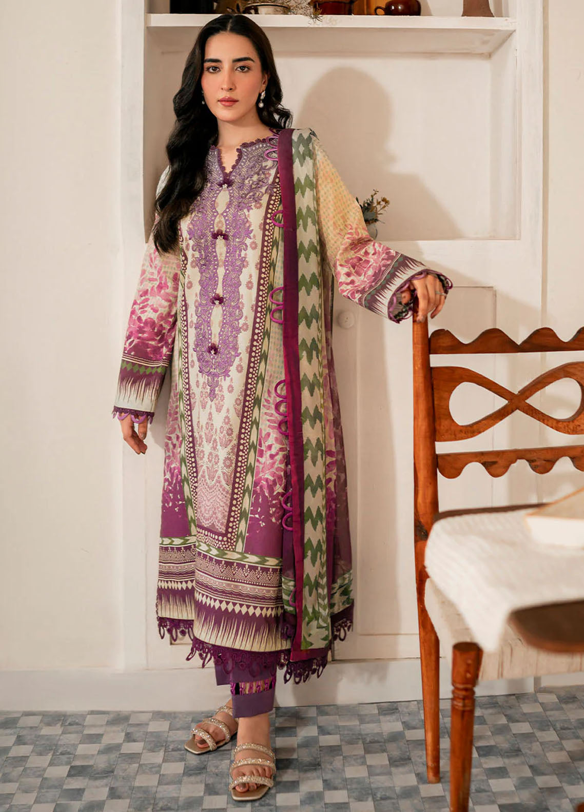 Selene By Roheenaz Unstitched Fall Collection 2024 RNP-05A Sadie