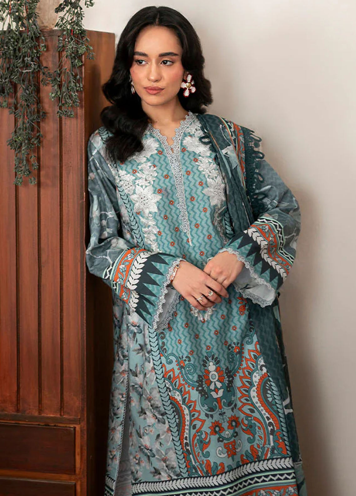 Selene By Roheenaz Unstitched Fall Collection 2024 RNP-08B Aurora