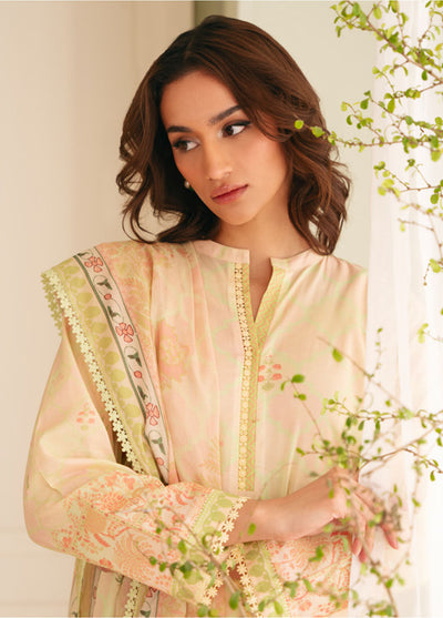 Selene by Sahar Printed Lawn Suits Unstitched 3 Piece SHR25S CL-V1-S25-01 Mughal Bliss