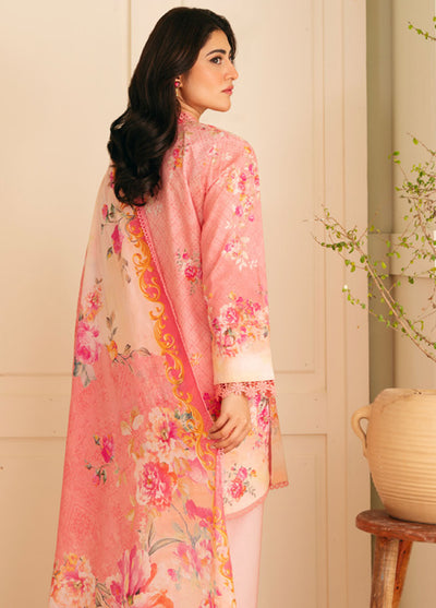 Selene by Sahar Printed Lawn Suits Unstitched 3 Piece SHR25S CL-V1-S25-04 Blooming Dawn