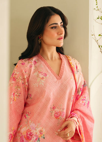 Selene by Sahar Printed Lawn Suits Unstitched 3 Piece SHR25S CL-V1-S25-04 Blooming Dawn