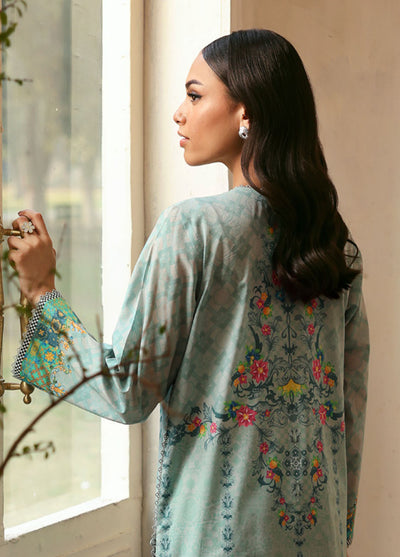 Selene by Sahar Printed Lawn Suits Unstitched 3 Piece SHR25S CL-V1-S25-13 Verdant Sicilia