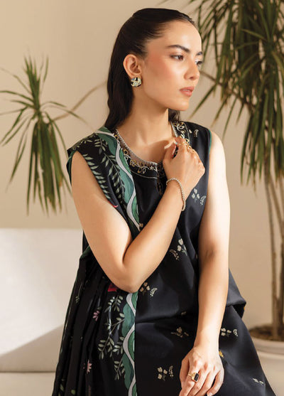 Seran Embroidered Lawn Suits Unstitched 3 Piece D-01 Ravaya
