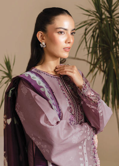 Seran Embroidered Lawn Suits Unstitched 3 Piece D-05 Kaia
