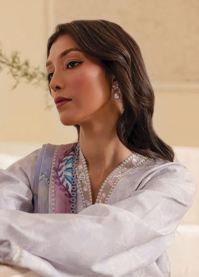 Seran Embroidered Lawn Suits Unstitched 3 Piece D-06 Elanah