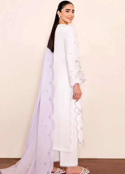 Seran Embroidered Lawn Suits Unstitched 3 Piece SN25ULL D-07 Zureya