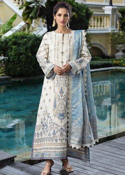 Seraph by Mushq Embroidered Lawn Suit Unstitched 3 Piece MQ25S HML-2506 Calafia