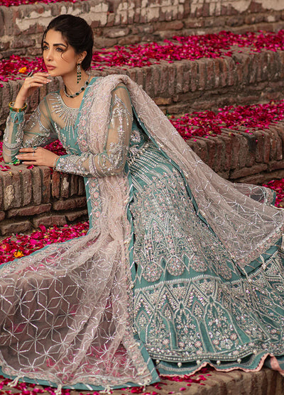 Mehak Yaqoob Pret Embroidered Net 4 Piece Suit Sela