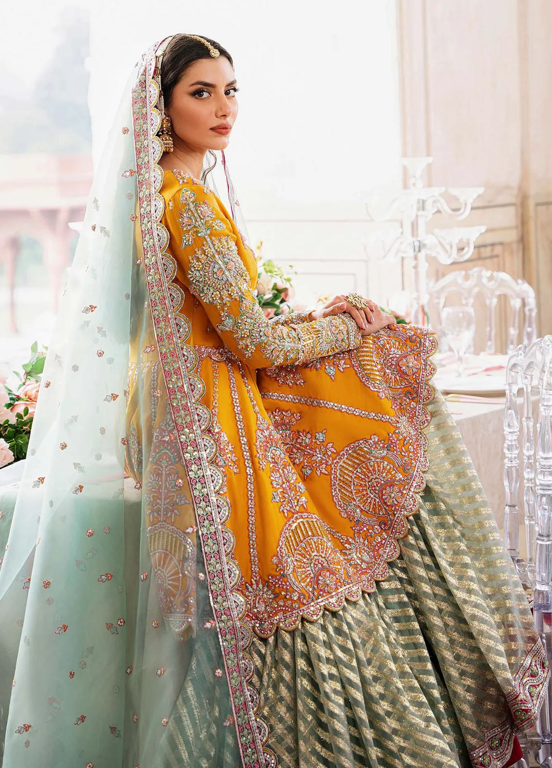 Shadmani By Akbar Aslam Luxury Formals Collection 2023 Dilaab