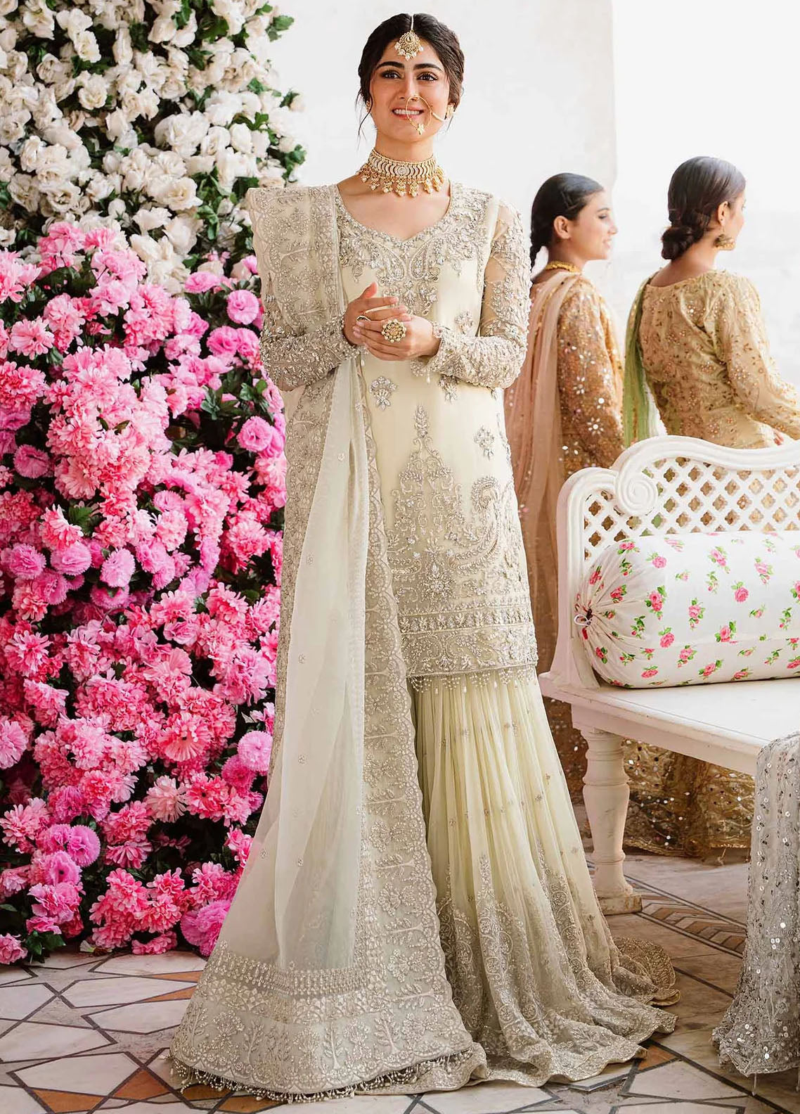 Shadmani By Akbar Aslam Luxury Formals Collection 2023 Nahla