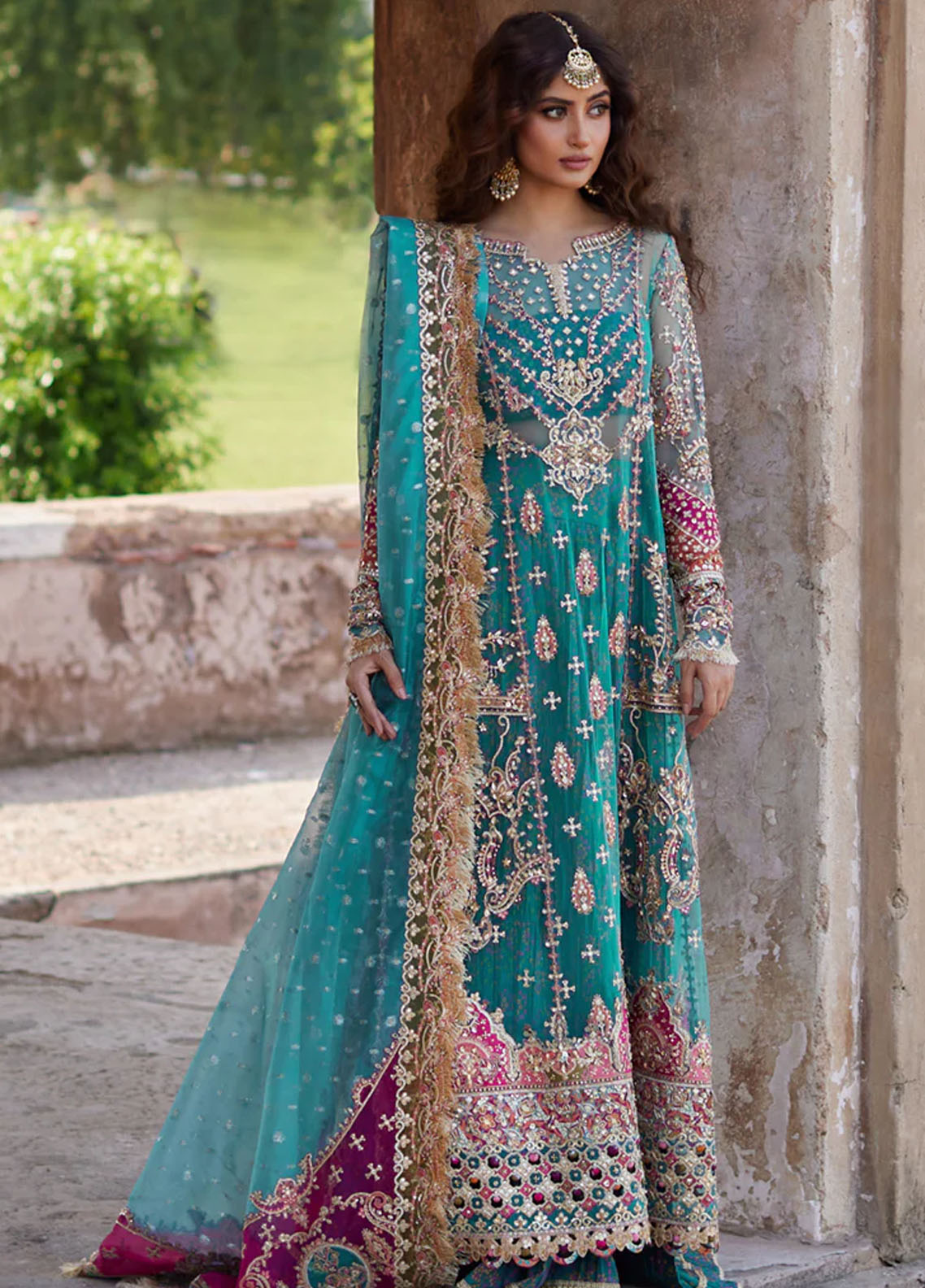 Shadmani by Qalamkar Luxury Formals Collection 2024 Sama