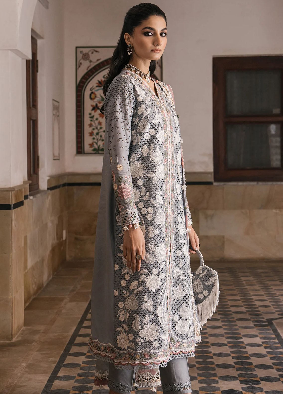 Shahkaar by Jazmin Eid Festive Lawn Collection 2024 D-03