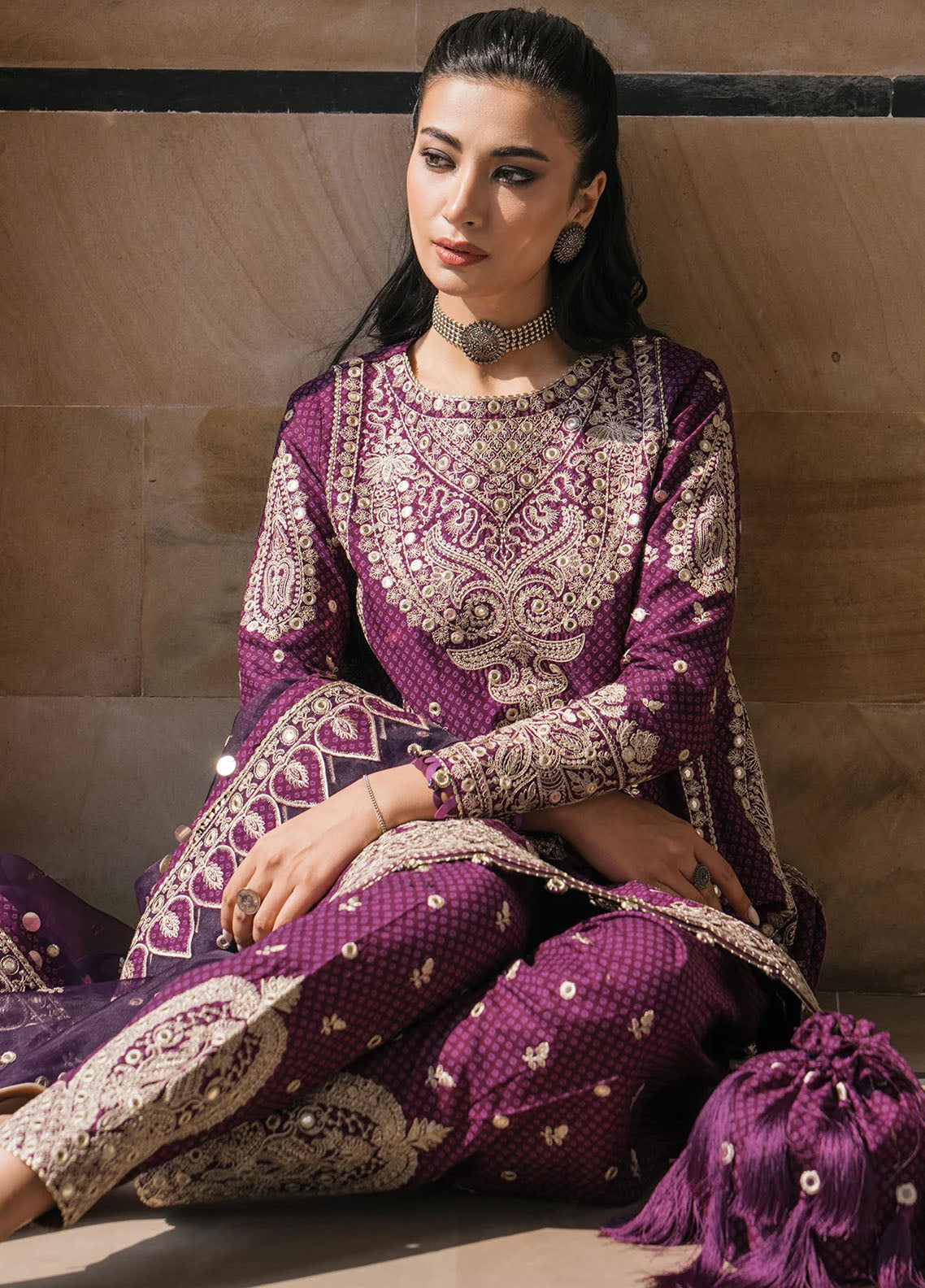 Shahkaar by Jazmin Eid Festive Lawn Collection 2024 D-06