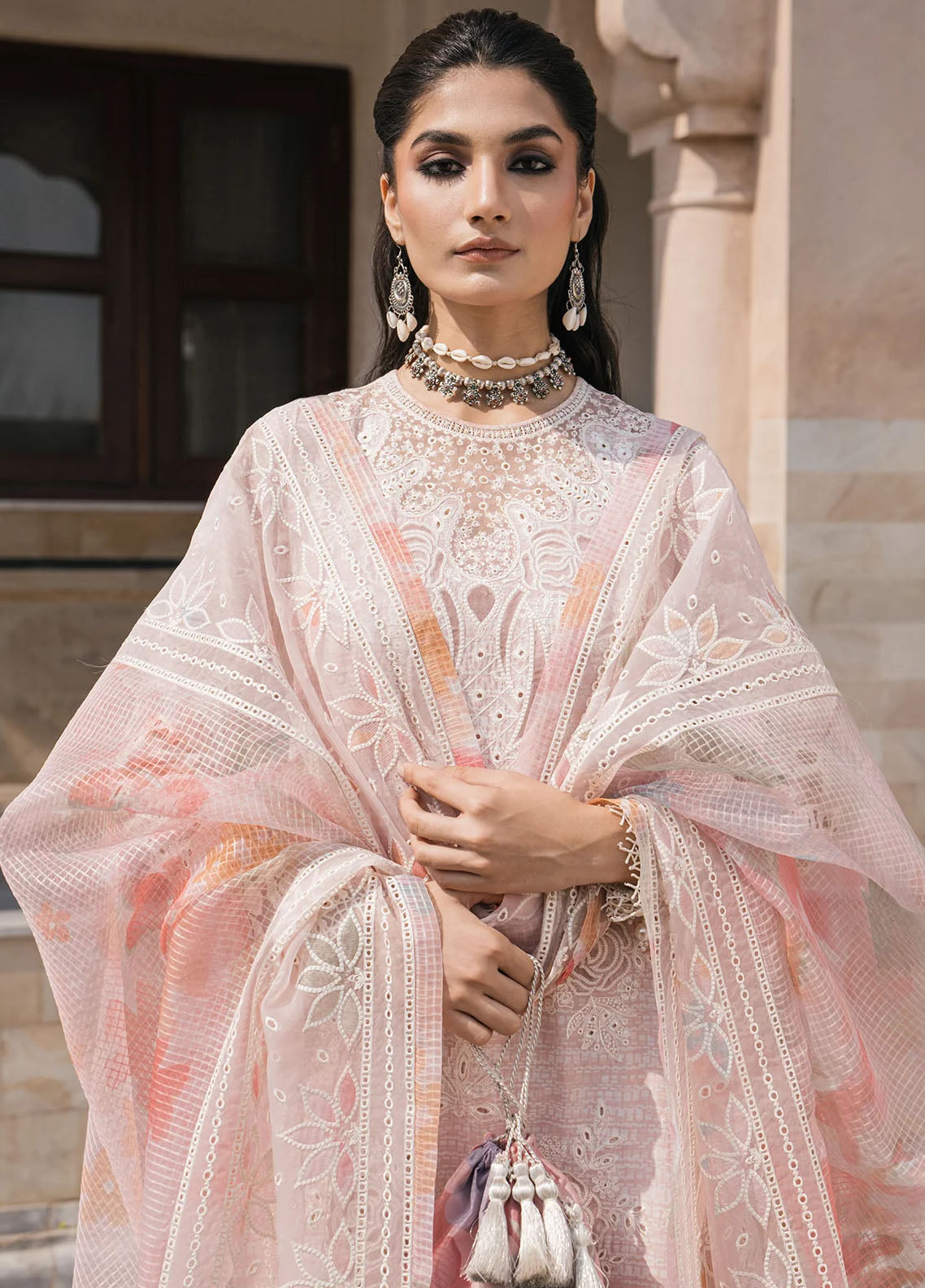 Shahkaar by Jazmin Eid Festive Lawn Collection 2024 D-08