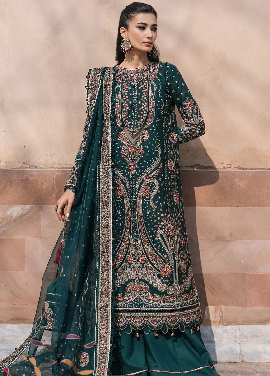 Shahkaar by Jazmin Eid Festive Lawn Collection 2024 D-10