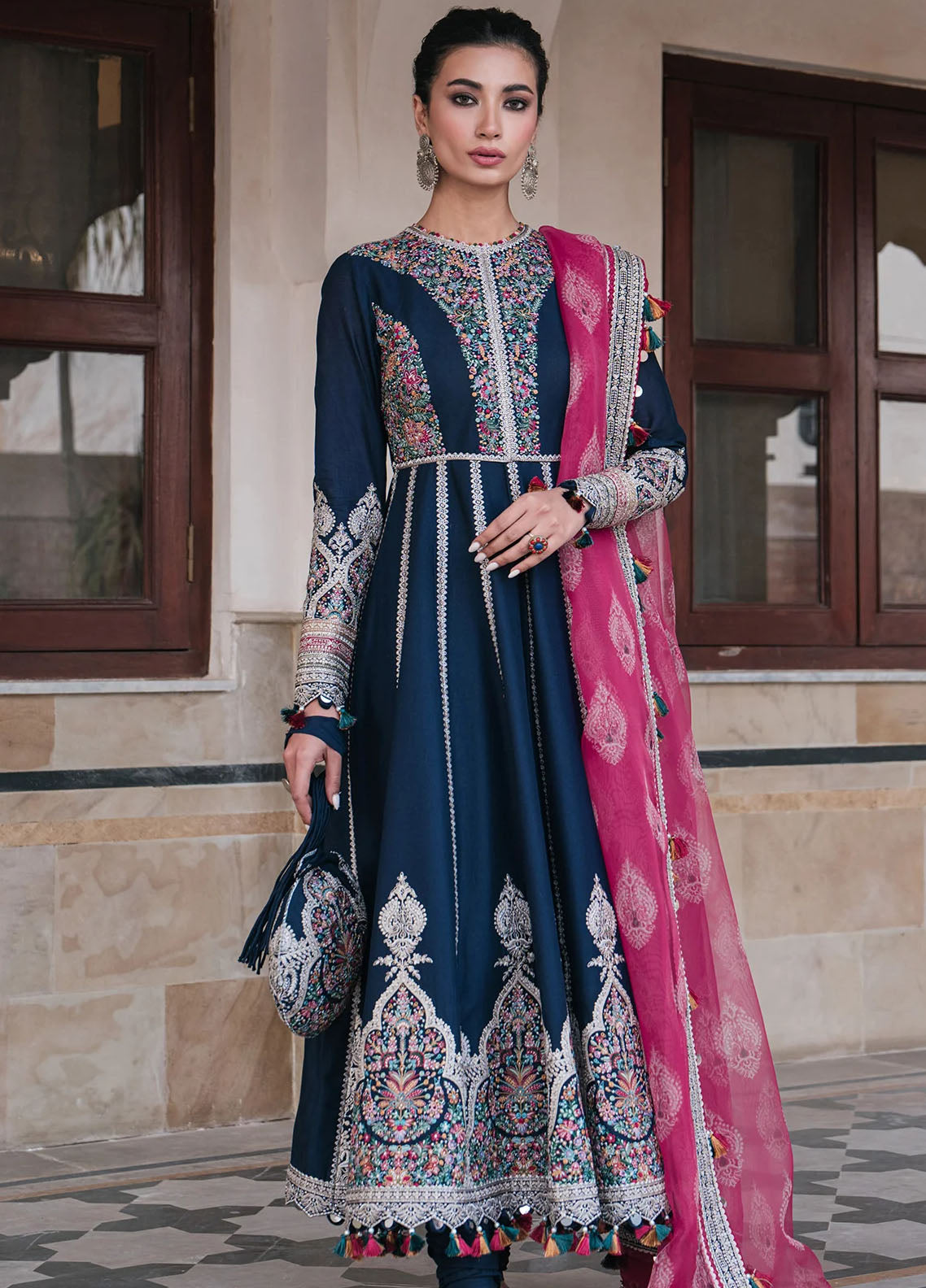 Shahkaar by Jazmin Eid Festive Lawn Collection 2024 D-12